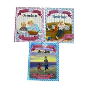Grandma Hearts Book Bundle Grandmas Bedtime Beaches Mascot Books EUC